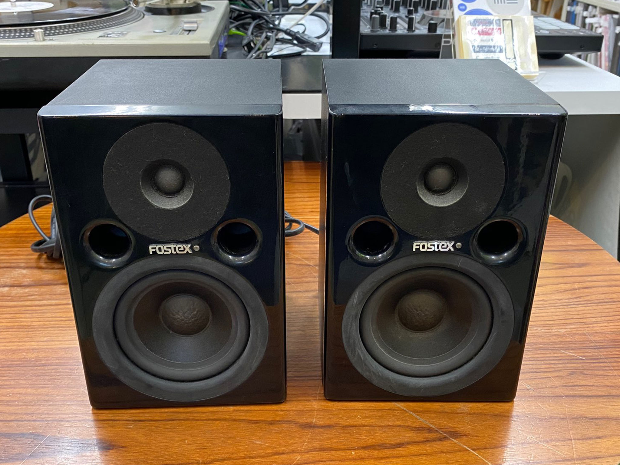 中古品】Fostex/モニタースピーカー/PM 0.4（ブラック・2本セット