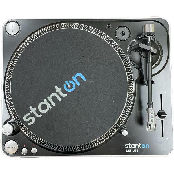 ジャンク品】Stanton/ターンテーブル/T.55 USB -DJ機材アナログ