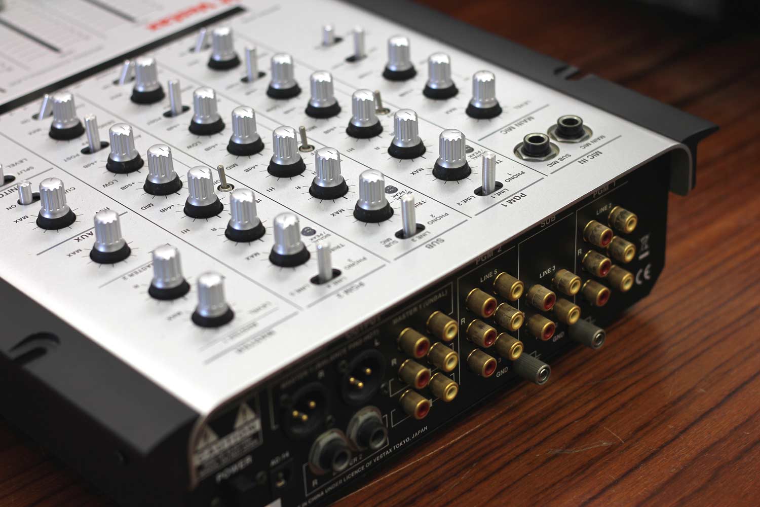 音出確認済】VESTAX PCV-180 DJミキサー 音出確認済】VESTAX PCV-180