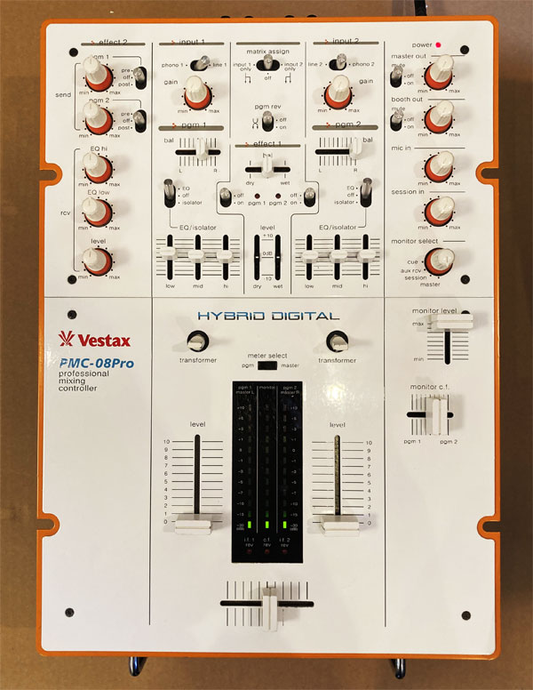 Vestax PCV-175 DJミキサー ベスタクス 音響機材 中古 S10006735