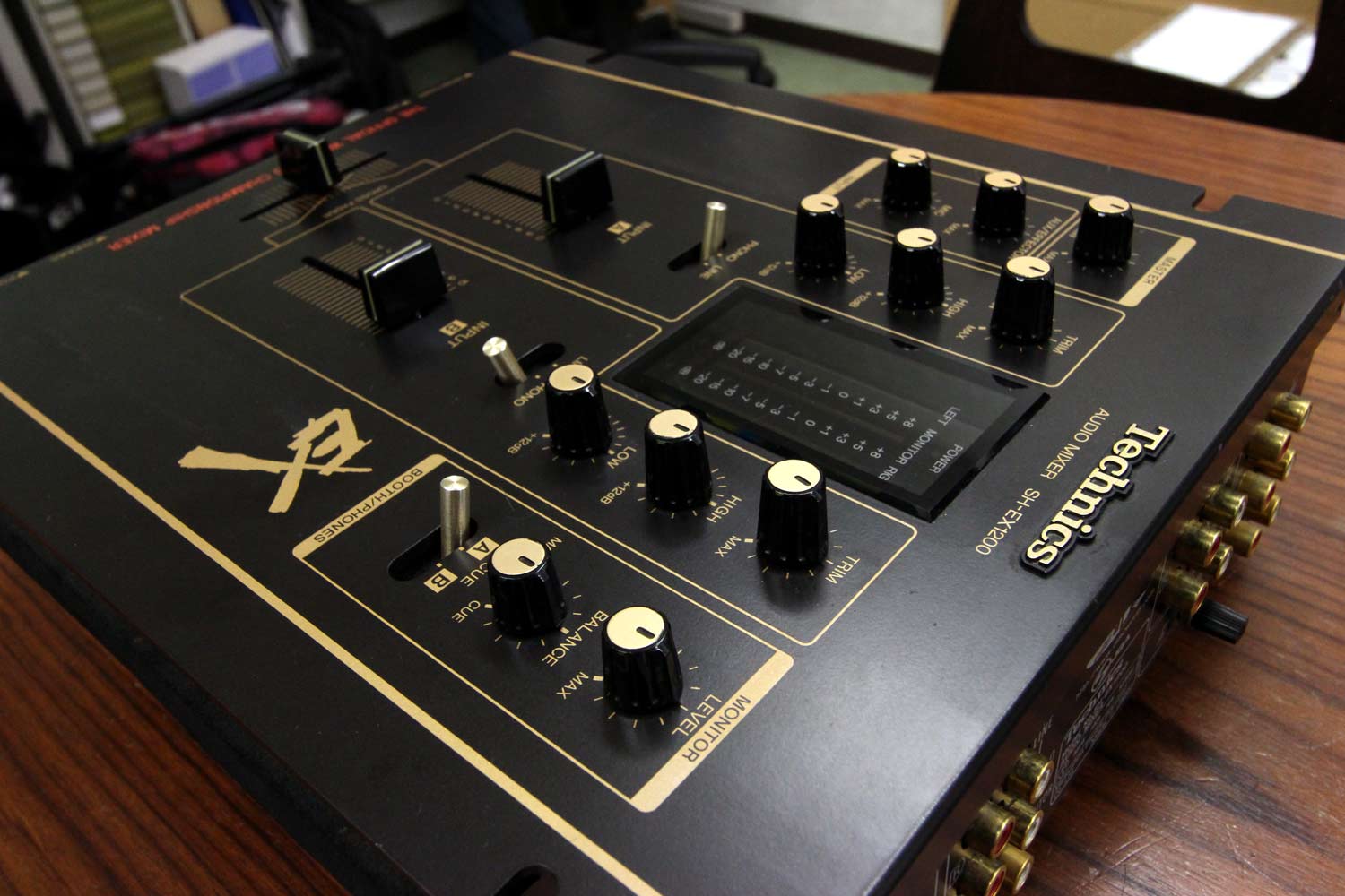 中古品】Technics/DJミキサー/SH-EX1200 BK -DJ機材アナログレコード