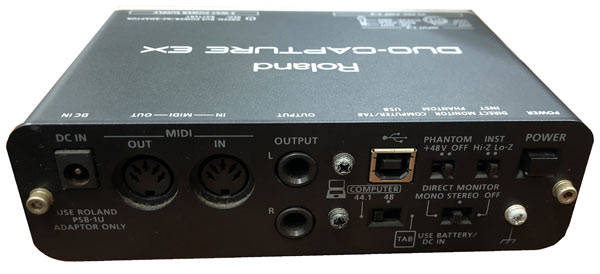 オーディオテクニカATH-M50X ローランドDUO-CAPTURE EX オーディオ