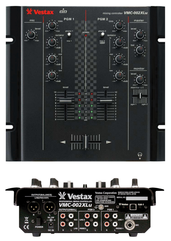 Vestax VMC-004 FX DJミキサー 【公式通販】
