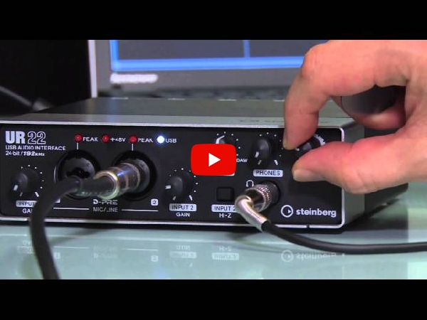 Steinberg/USBオーディオインターフェイス/UR22C（USB3.0対応！／USB
