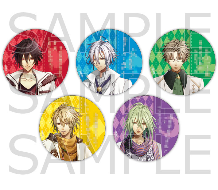 AMNESIA アムネシア 幻想記セフィロト～時の世界樹～ トーマ 缶バッジ