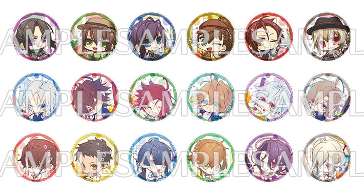 オトメイト 夏の市 天獄ストラグル 写楽 缶バッジセット 公式