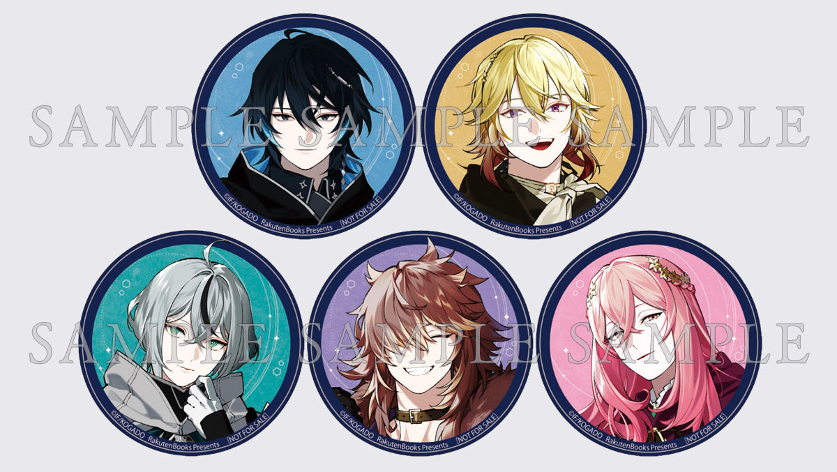 OVER REQUIEMZ オバレク モリィ 缶バッジ OVER REQUIEMZ オバレク