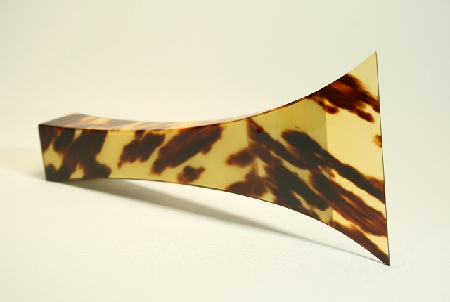 三味線バチ③6本セット、本鼈甲のシール1本有り、 三味線用・撥】鼈甲