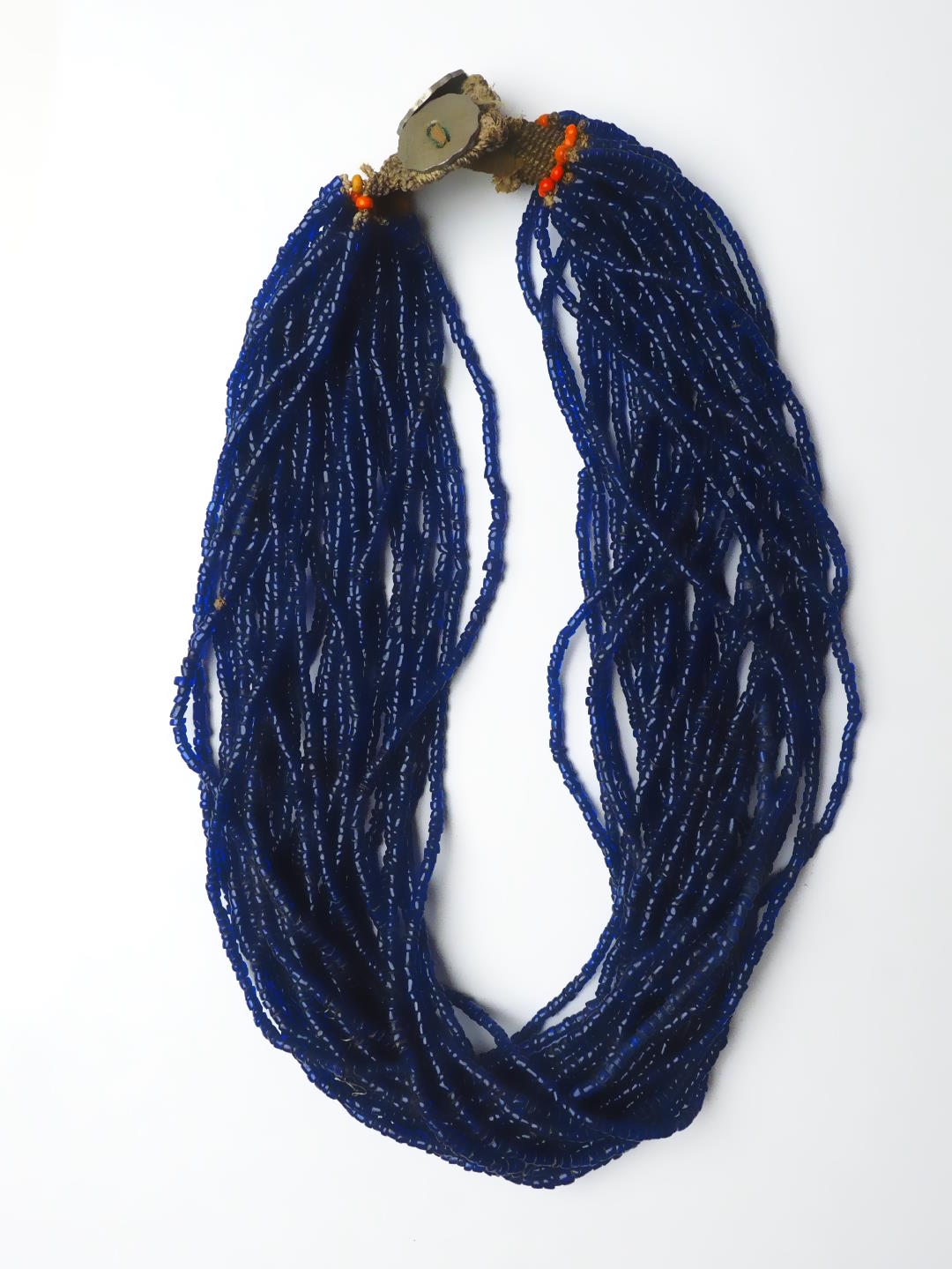 ナガ族 オールドビーズネックレス - アジアの布専門店ウィージャ