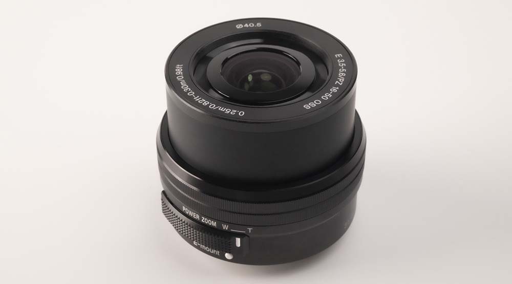 ソニー製APS-C用EマウントコンパクトズームレンズE PZ 16-50mm F3.5