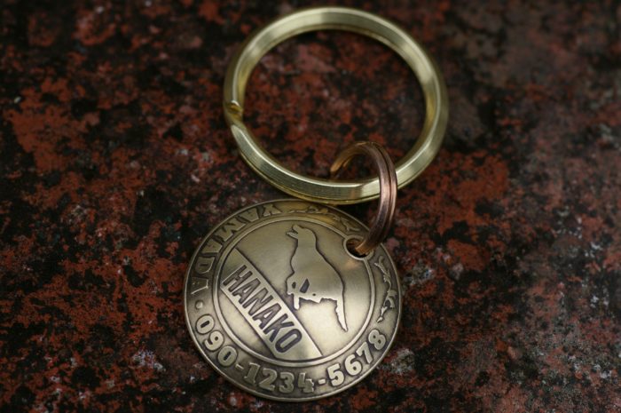 犬・猫のシルエット | 迷子札 | OUROBOROS-CRAFT