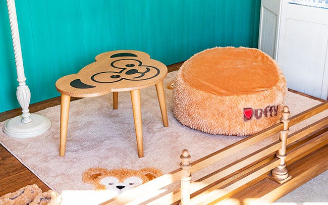 東京ディズニーシーに展示ルームも！「ダッフィーインテリアシリーズ