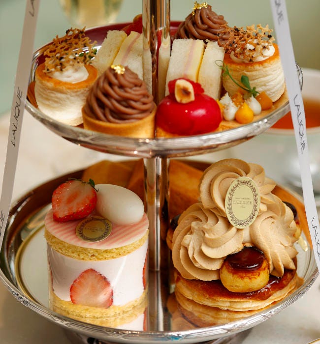 ラデュレと「LALIQUE（ラリック）」のコラボアフタヌーンティー登場！1