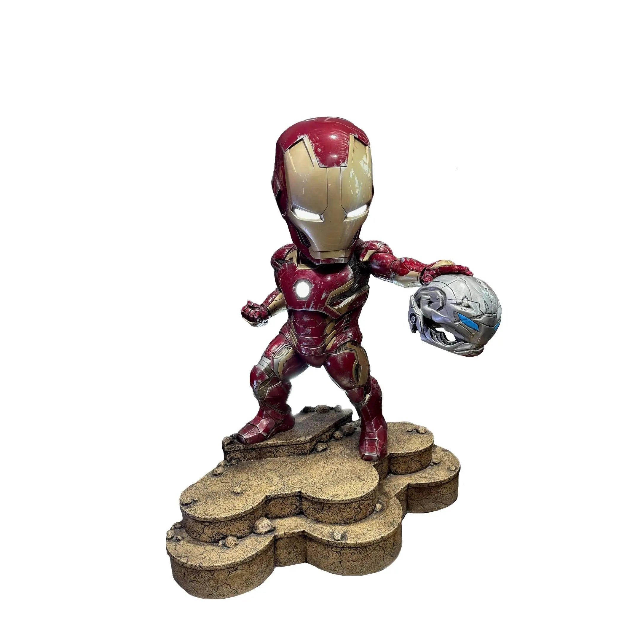 Marvel Jumbo Egg Attack Iron Man Mark 45 Statue | LM Treasures