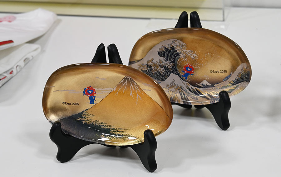 大阪·関西万博 会場限定】 ミャクミャク 箔一 ガラストレー