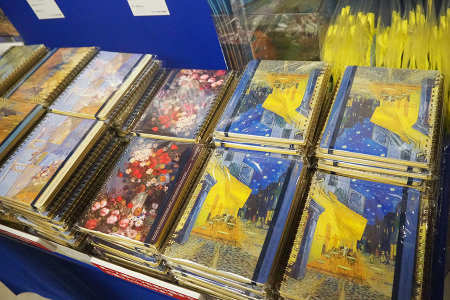 ロルバーン 大ゴッホ展 ポケット付メモL 5冊セット ロルバーン 大