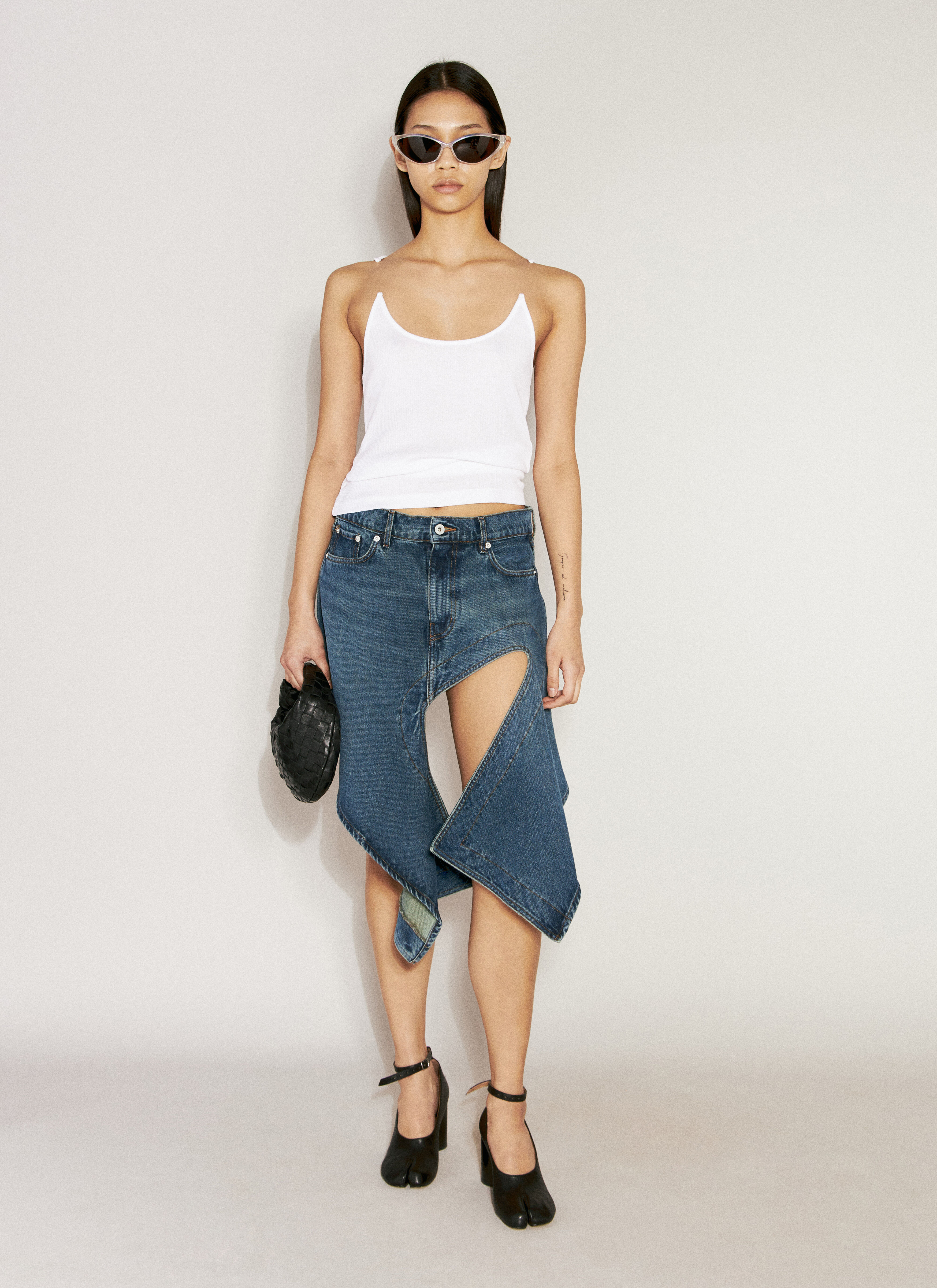 Y/PROJECT レディース インビジブル ストラップタンクトップ の