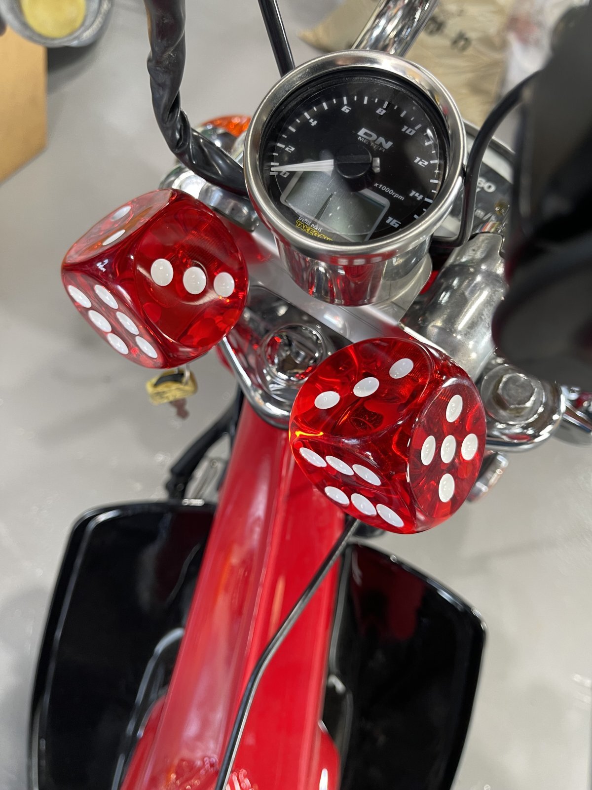 モンキー、ダックス、シャリー用メーターステー モンキー くるくる