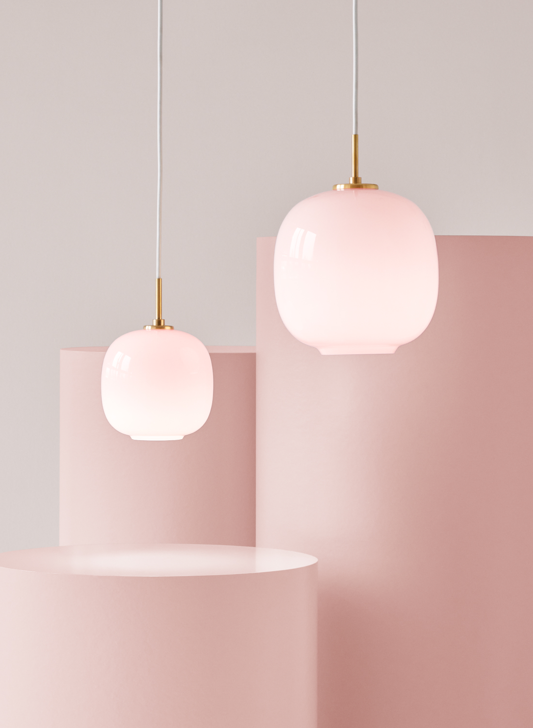 VL 45 Pale Rose Pendant | Danish Design | Louis Poulsen