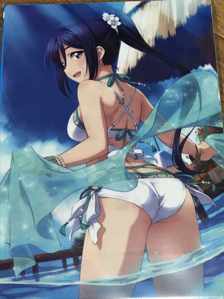 ラブライブ！サンシャイン！！電撃 クリアファイル マガジン 水着 3種