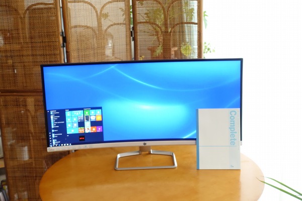 HP 34fカーブドディスプレイモニタ購入レビュー｜HPパソコン比較購入ガイド