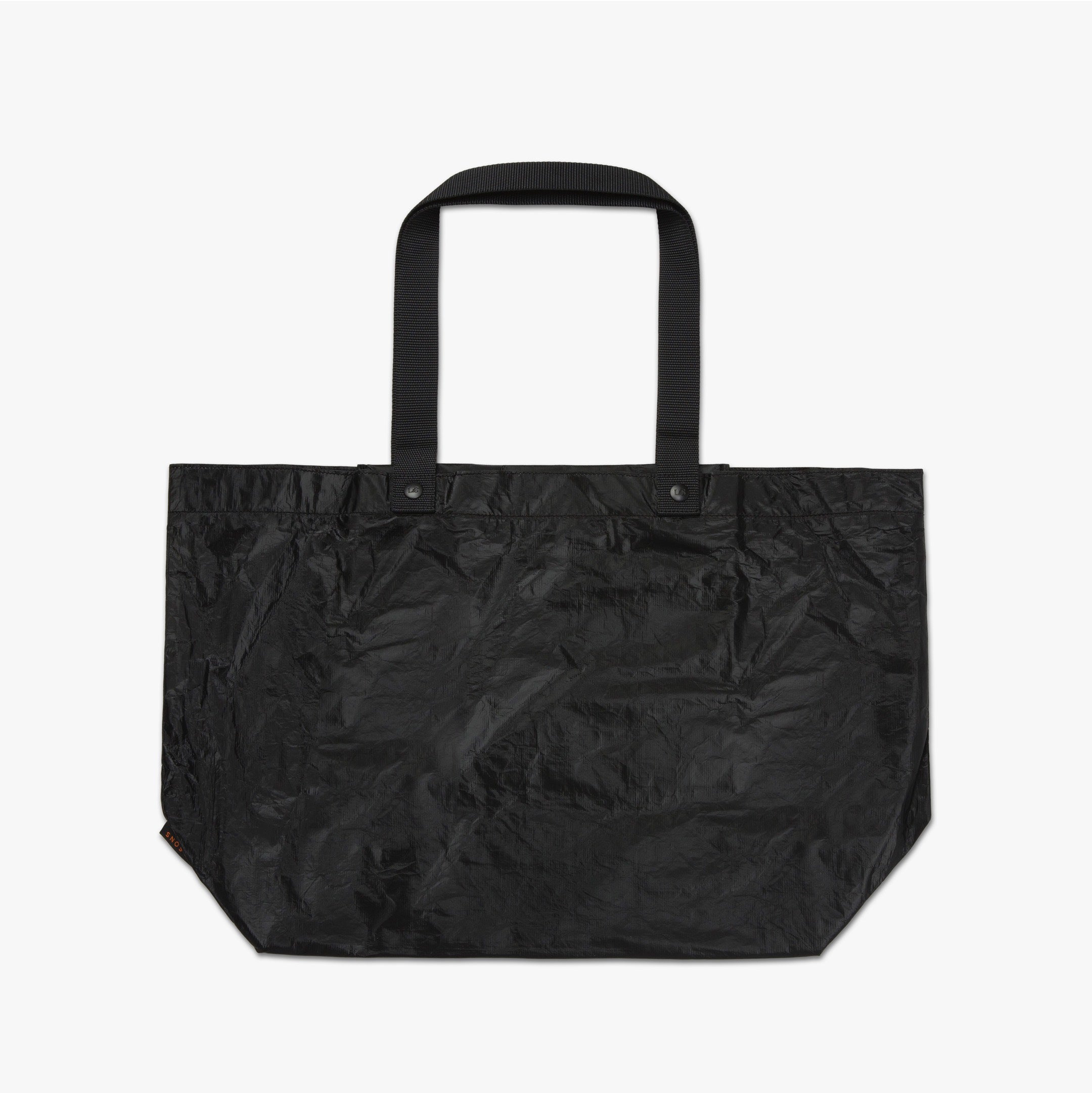 Lo & Sons Del Mar Packable Tote Large - Tyvek - Black