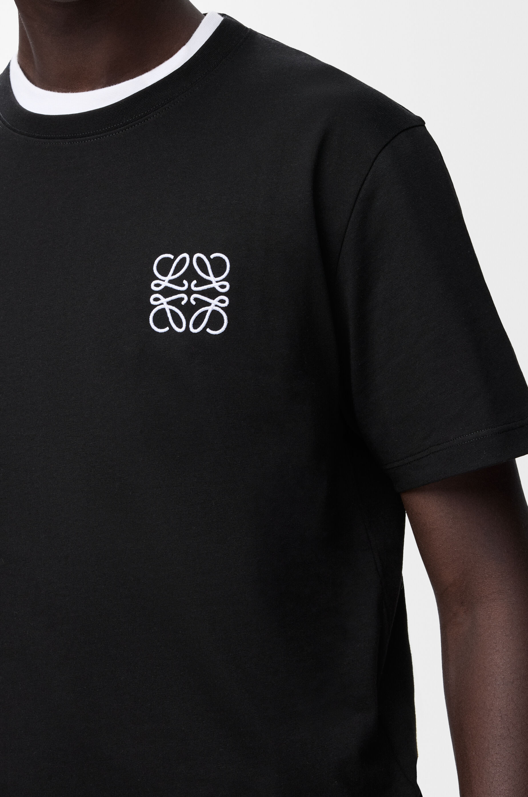 レギュラーフィット Tシャツ（コットン） ブラック - LOEWE Japan