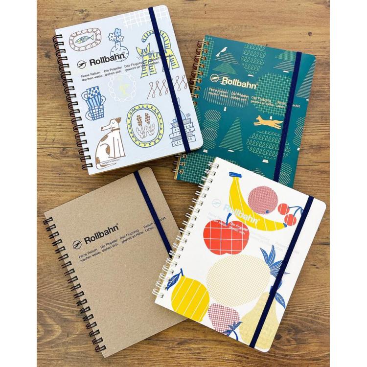 ロルバーン ポケット付きメモ L クラフト ブラウン(ブラウン