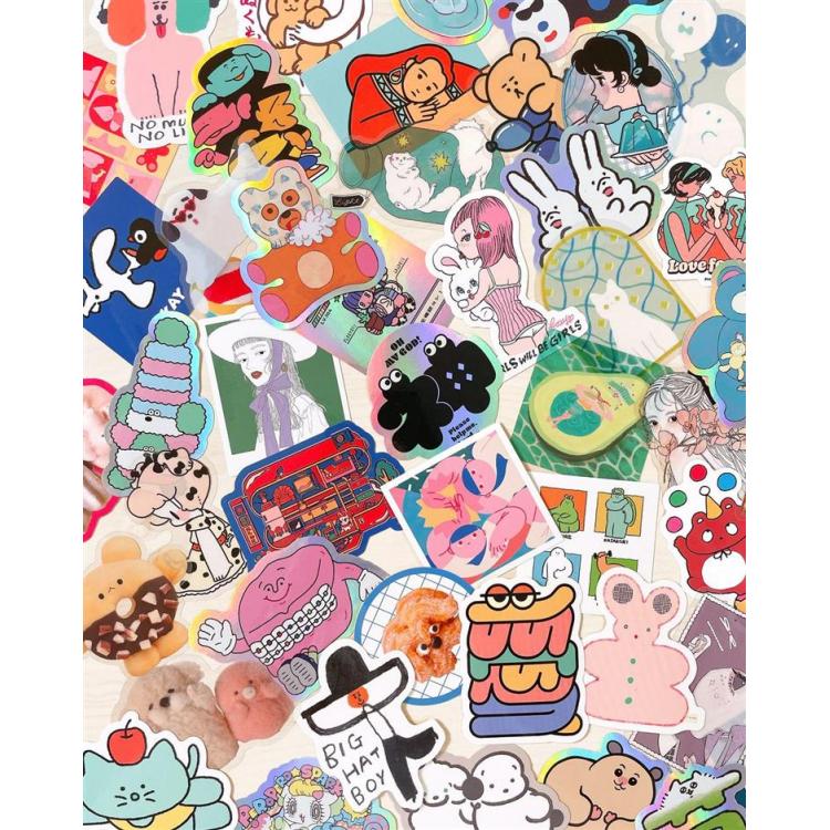 クリエイターズサーカス ステッカー Saki Morinaga Don't eat me(Don't