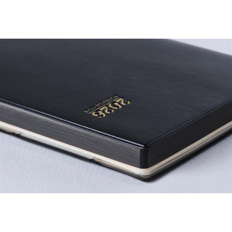 2026年3月始まり手帳 週間レフト B7 ビジネス手帳（800）黒