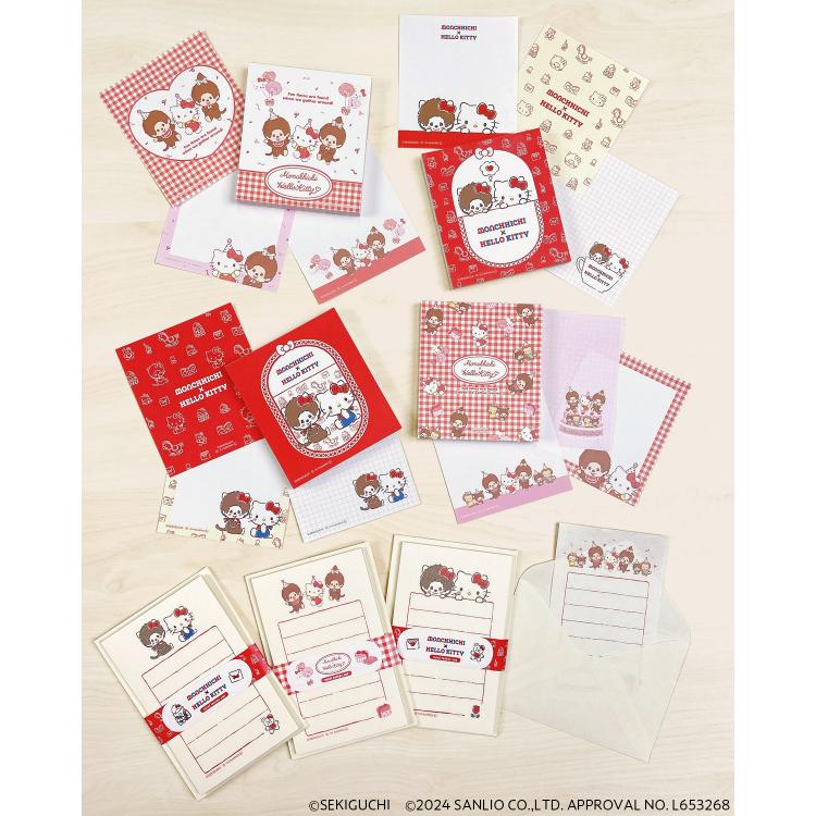 モンチッチ×ハローキティ50周年 メモパッド スタンダードA