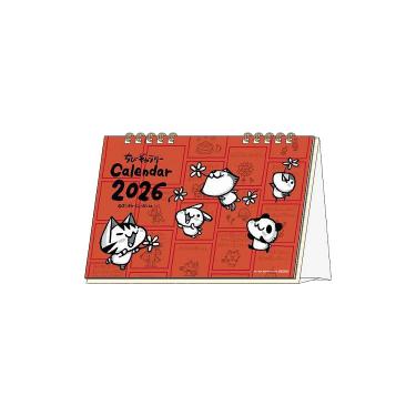 2026年1月始まりカレンダー 卓上 水森亜土: ステーショナリー | ロフト