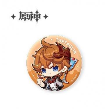 原神 セガ ナムコ プライズ 缶バッジ 鍾離 タルタリヤ 原神 セガ