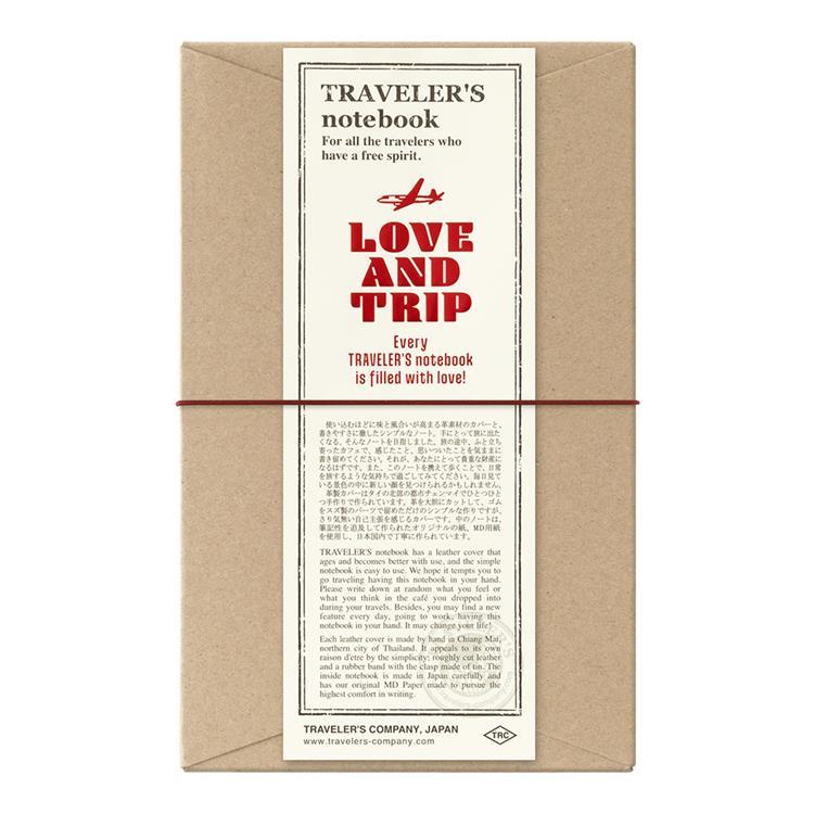 トラベラーズノート レギュラーサイズ LOVE AND TRIP