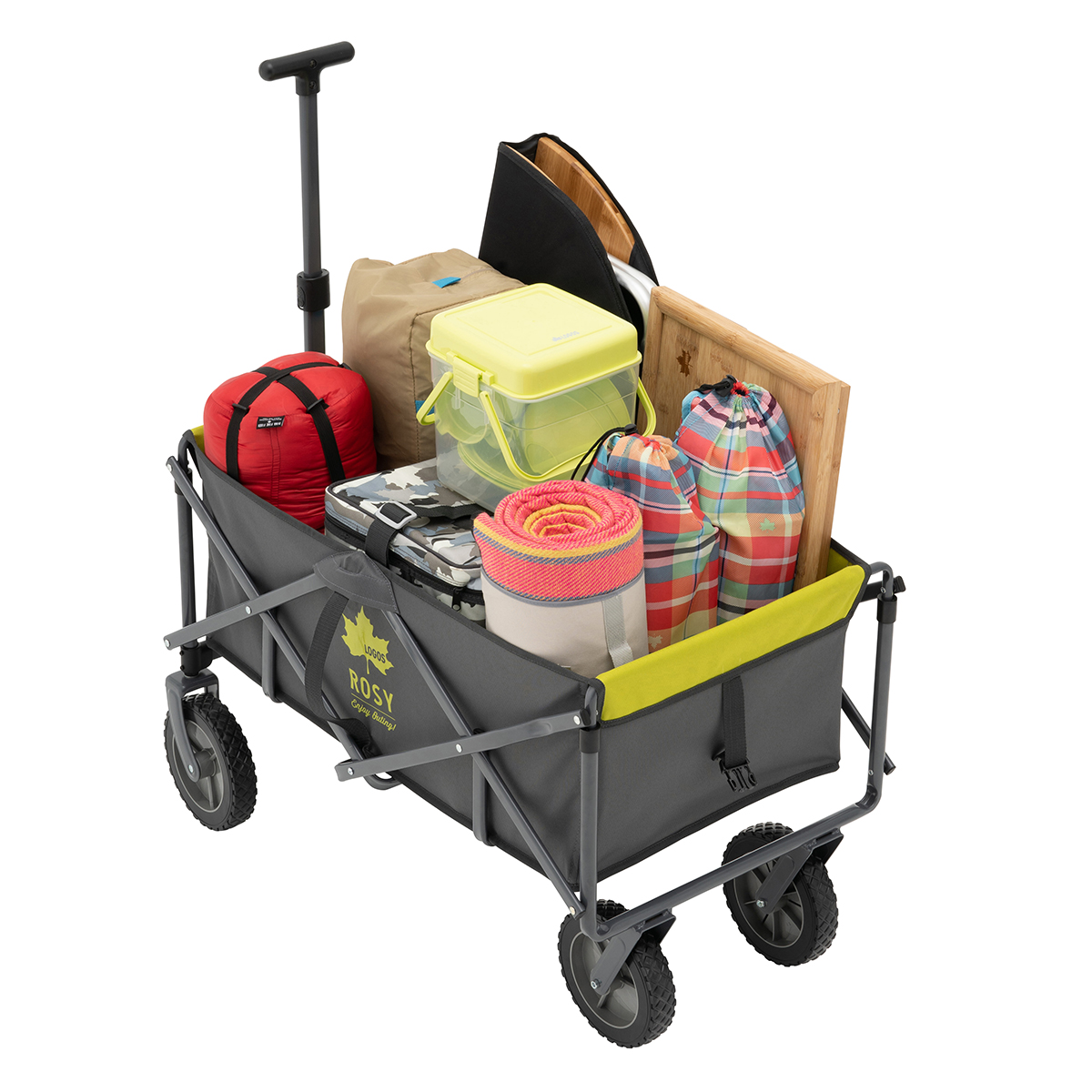 ROSY ラゲージキャリー（Grロゴ）|ギア|キャリー|キャリーカート|製品