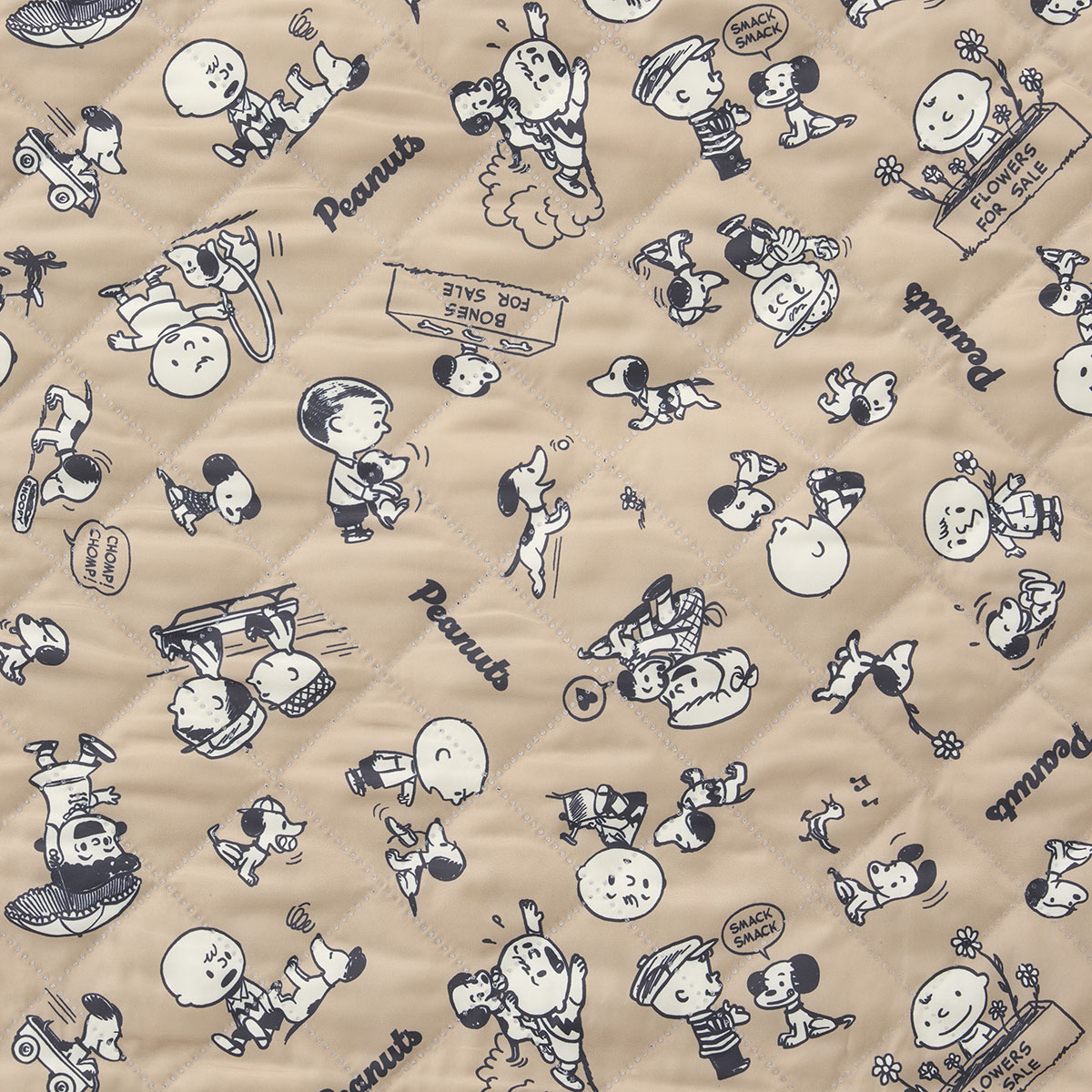 SNOOPY（PEANUTS 75years）キルティングシート|ギア|テントアクセサリ