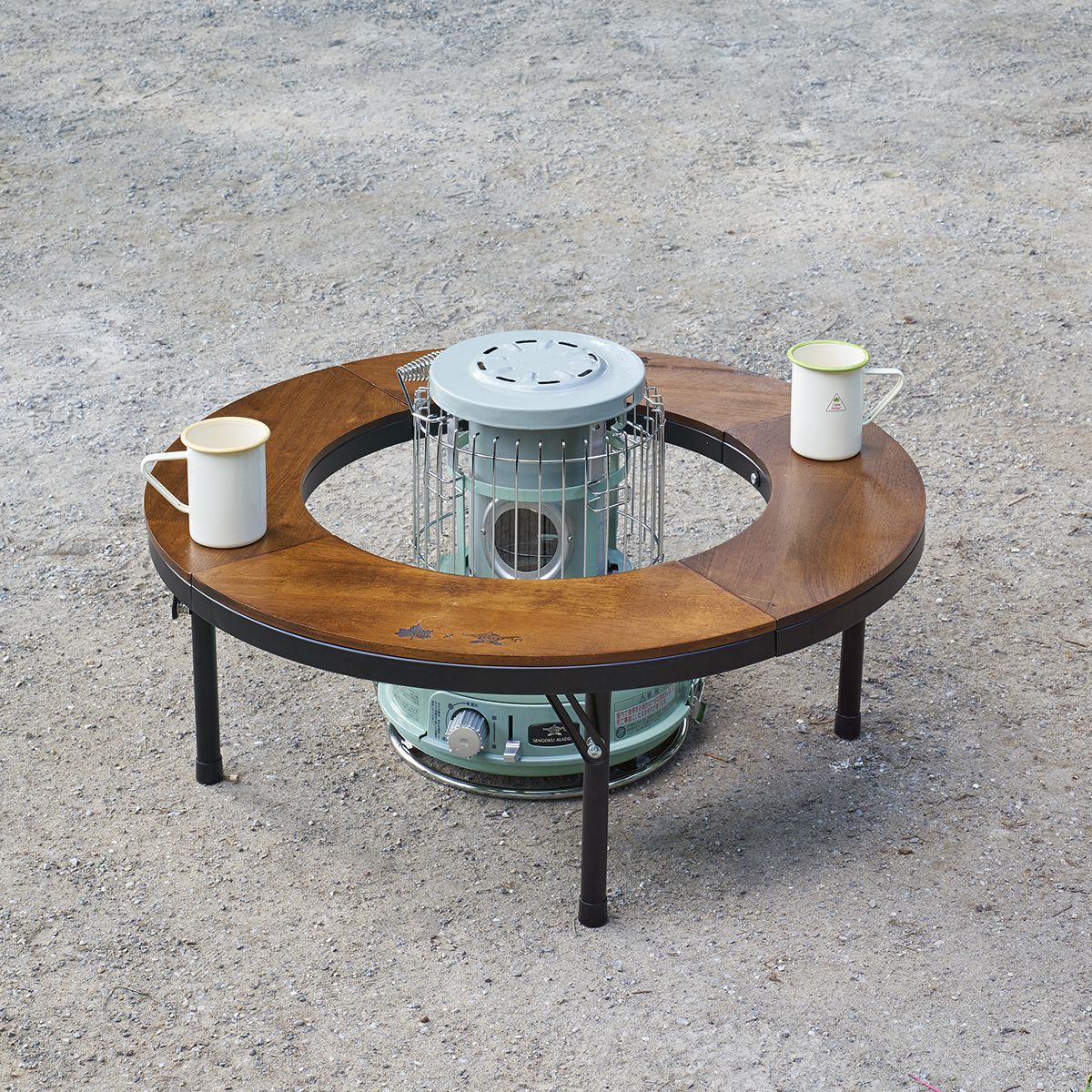 LOGOS×ALADDIN ストーブテーブル|ギア|家具|テーブル|製品情報|ロゴス