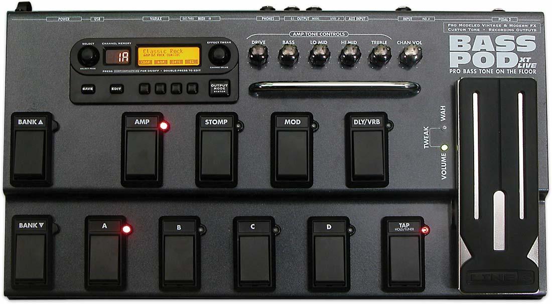 Line 6 Bass POD XT LIVE | Long & McQuade