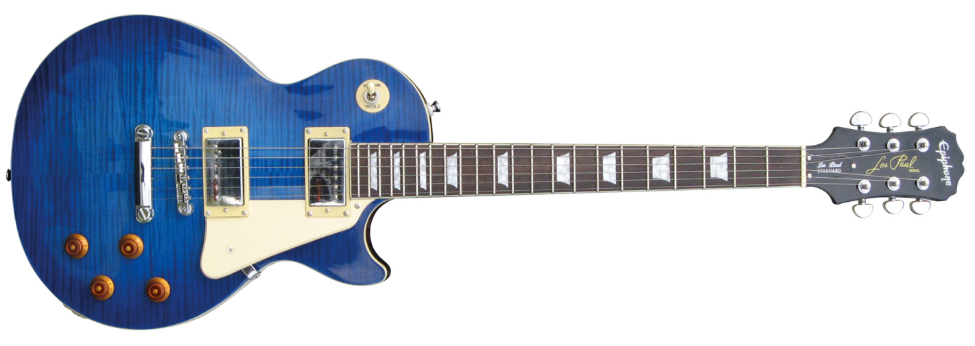 レアカラー】 Epiphone Les Paul Standard ブルー Epiphone Les Paul