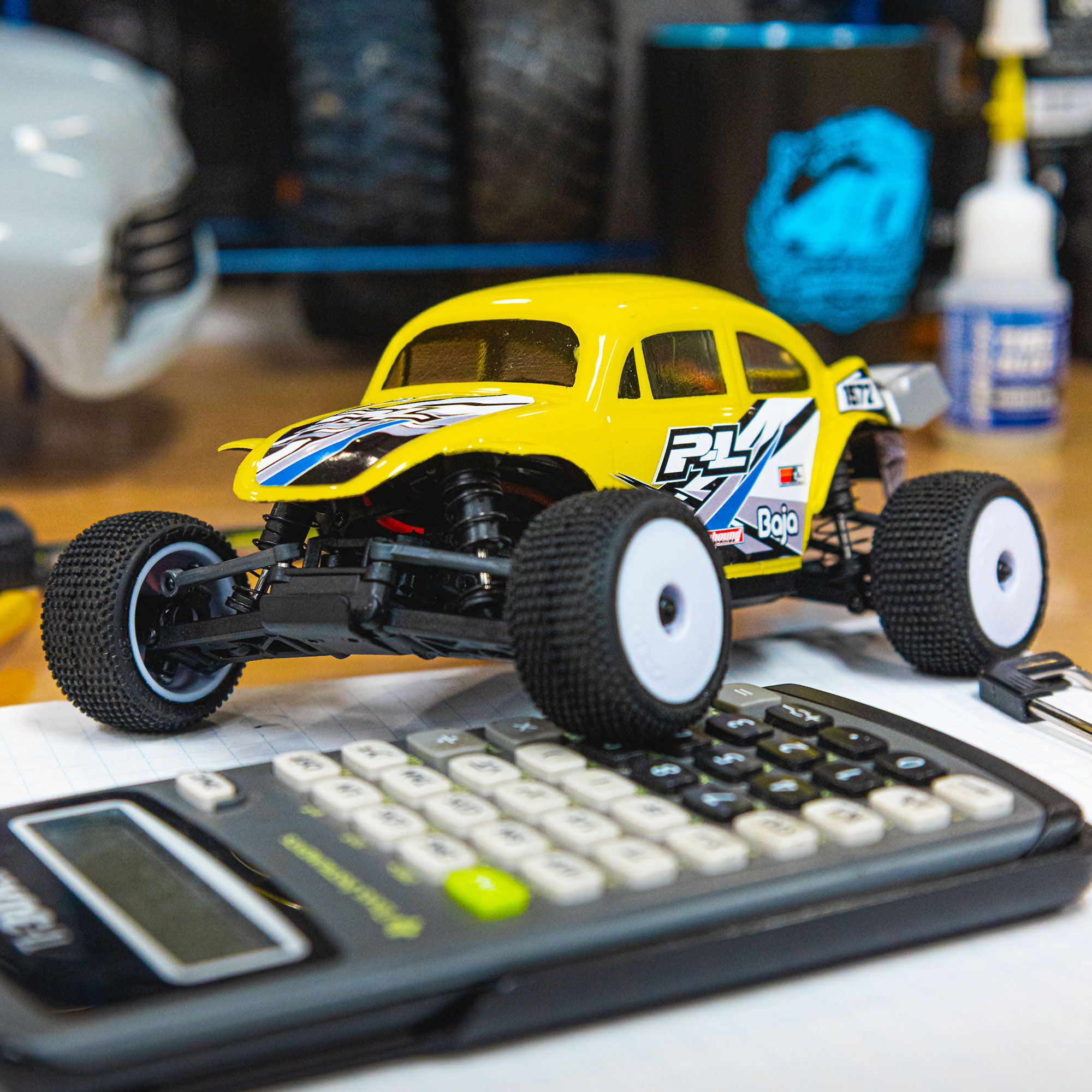 1/28 VW Baja Bug Clear Body: Micro-T | Losi