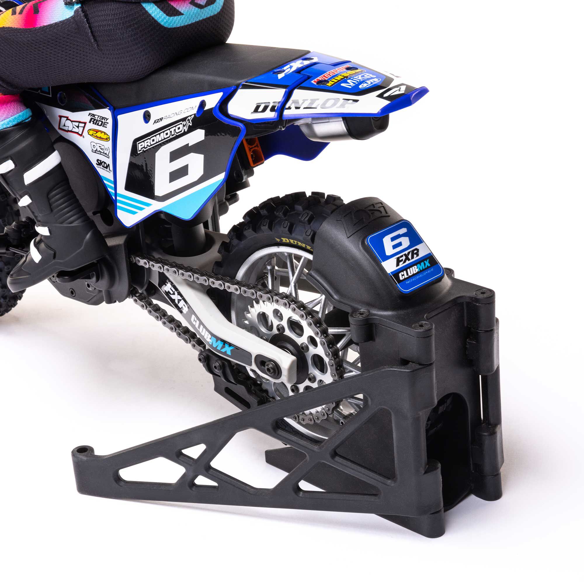 1/4 Promoto-MX Club MX 2S RTR Brushless Motorcycle, BlueBLUE