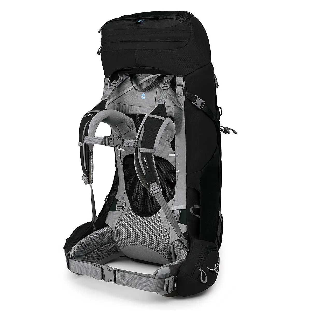 エーリエル55(XS/S ブラック): オスプレー | ロストアローオンラインストア