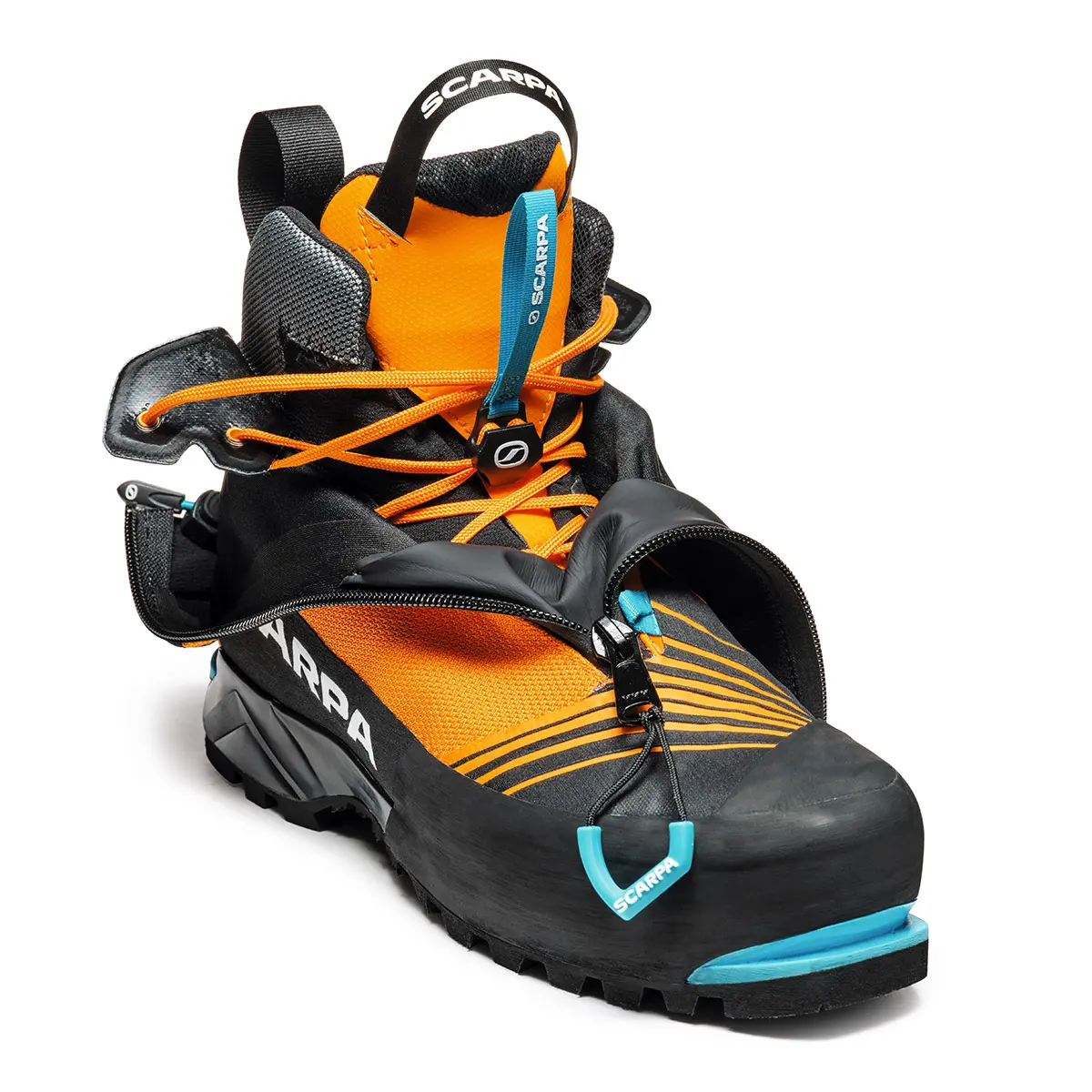 ファントムテックHD(37 ブラック/ブライトオレンジ): スカルパ