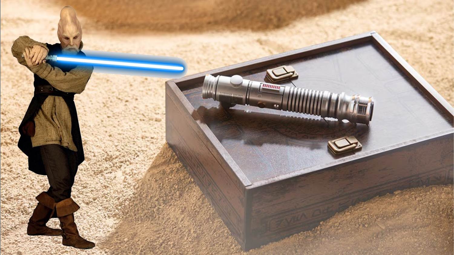 シ*ロ様 【未開封】☆ヒルトのみ☆Jedi Ki-Adi-Mundi Hilt シ