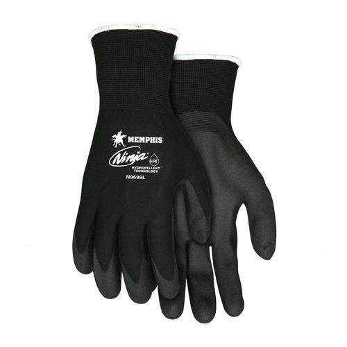 MCR ninja HPT 15 GA Nylon Glove HPT Palm Work Glove | Lawlor Safety