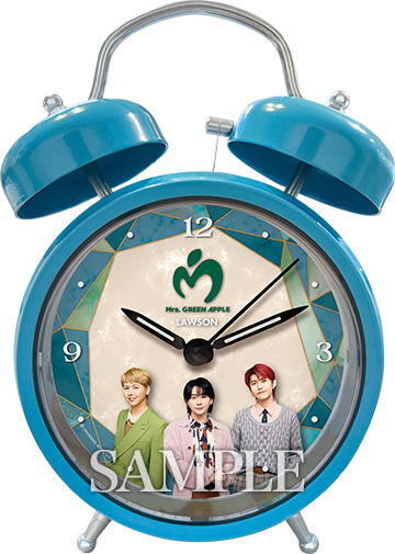 Mrs. GREEN APPLE ボイス入り目覚まし時計 非売品 ローソン 非売品