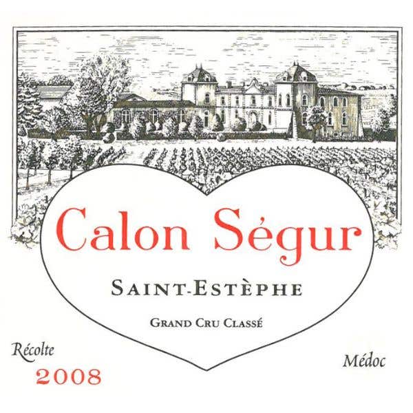 Château Calon-Ségur 2008 | Laguna Cellar - Bordeaux & Beyond