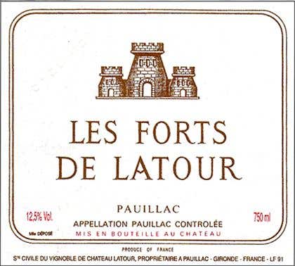 Les Forts de Latour 1995 | Laguna Cellar - Bordeaux & Beyond