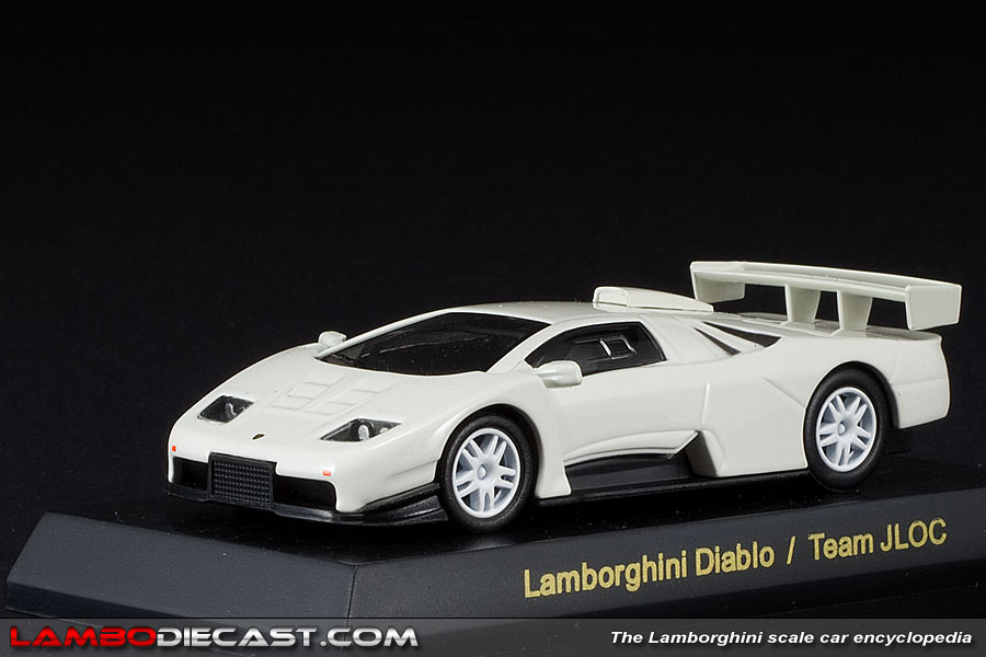 The 1/64 Lamborghini Diablo JGT-1 from Kyosho, a review by