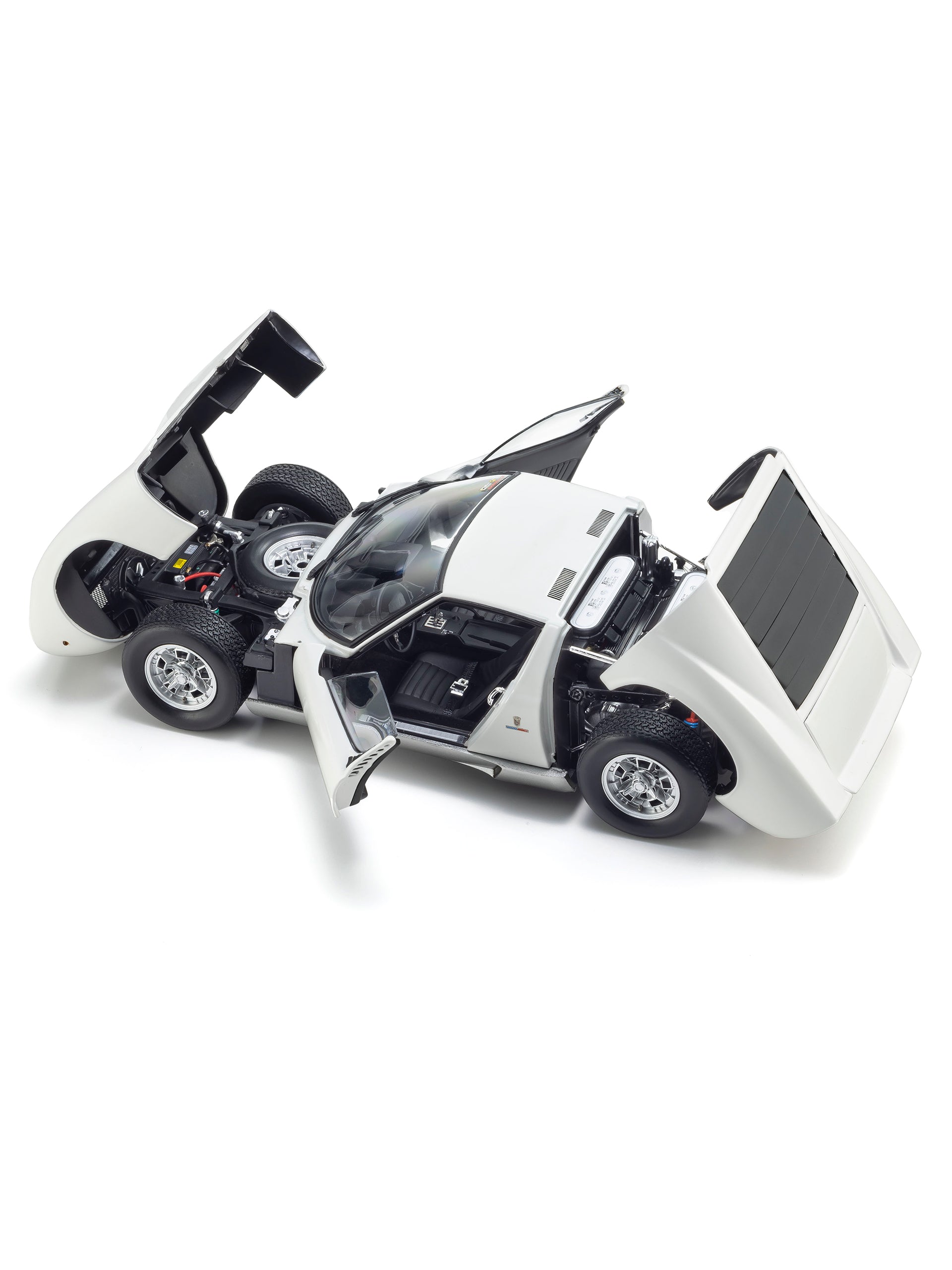 Lamborghini Miura P 400 1/18 White/Silver | Lamborghini Store